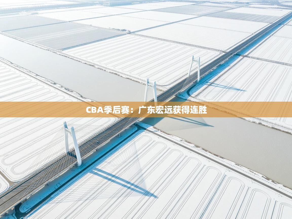 CBA季后赛：广东宏远获得连胜